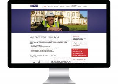 Construction Website Design