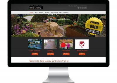 Landscape Gardener Website Design